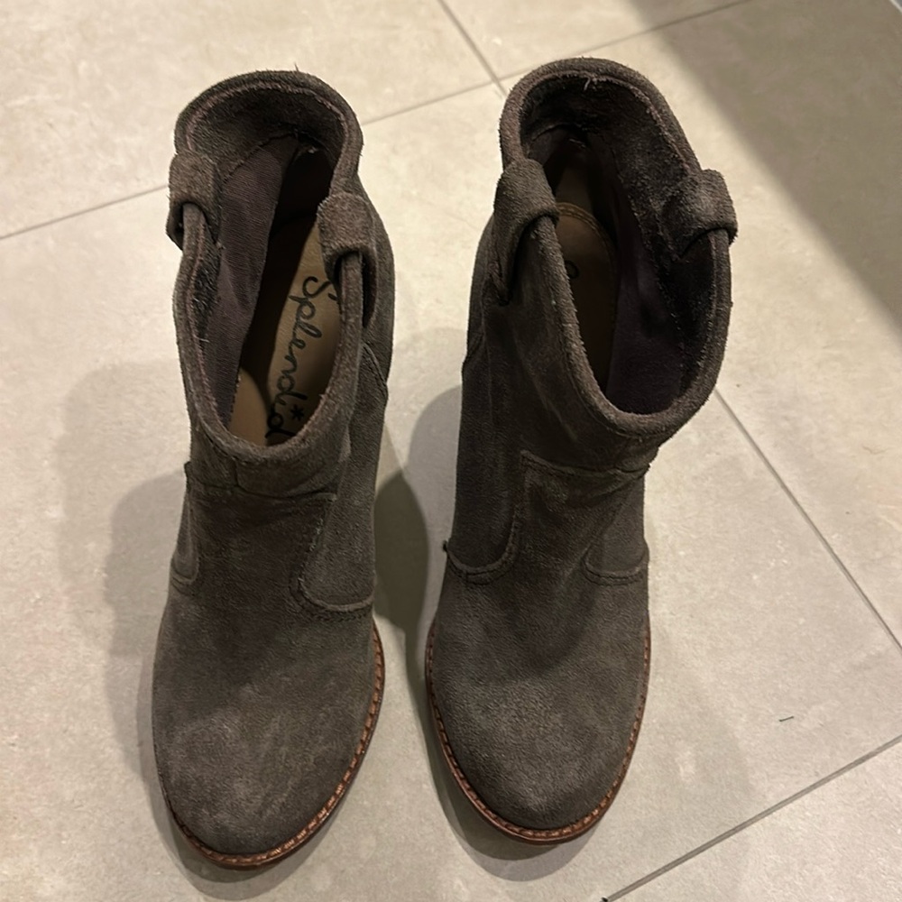 Splendid Lakota Suede Leather Booties